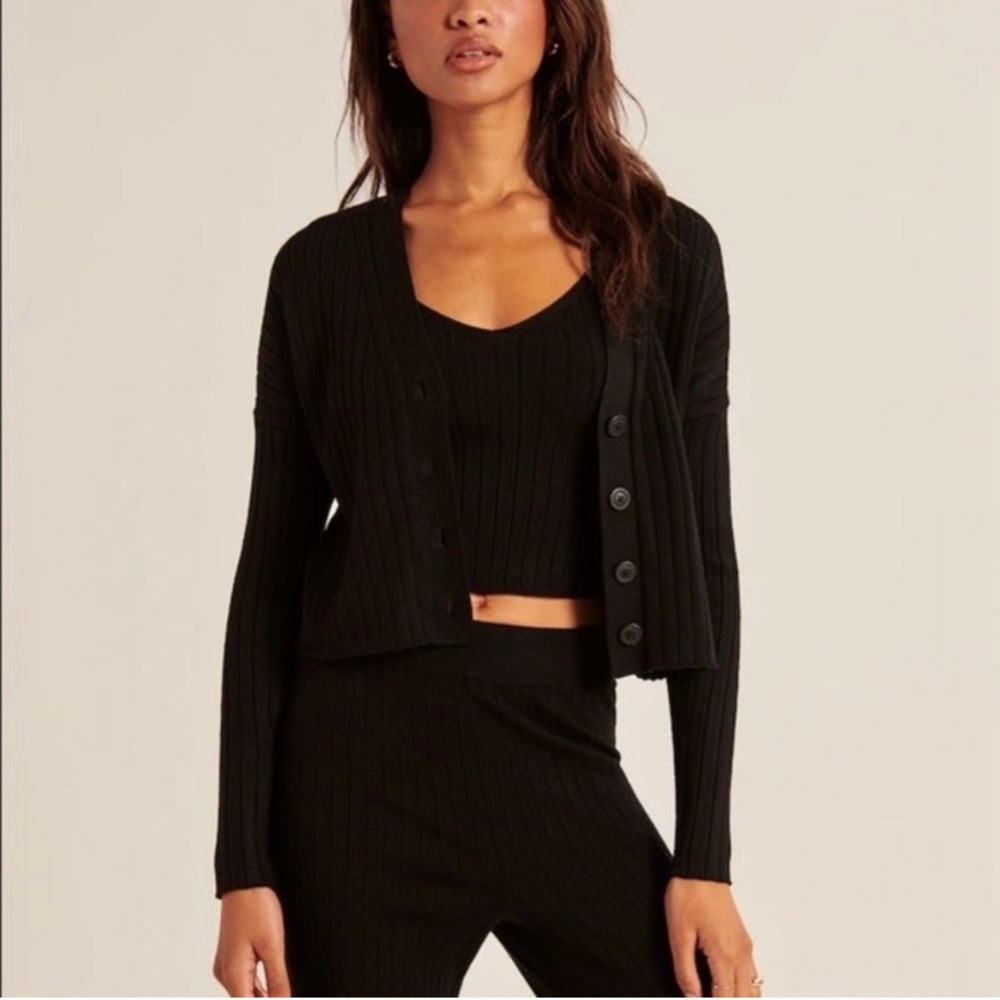 Abercrombie XL NWT Set - cardigan and tank!